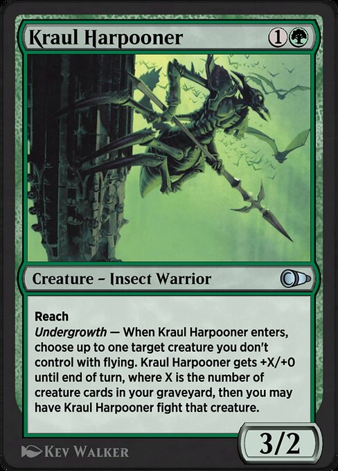 Kraul Harpooner - Pioneer Masters Uncommon Card