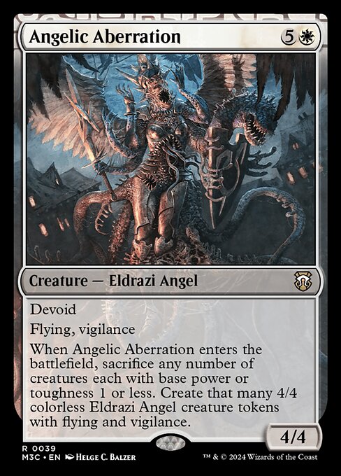 Angelic Aberration - Modern Horizons 3 Commander Rare Card