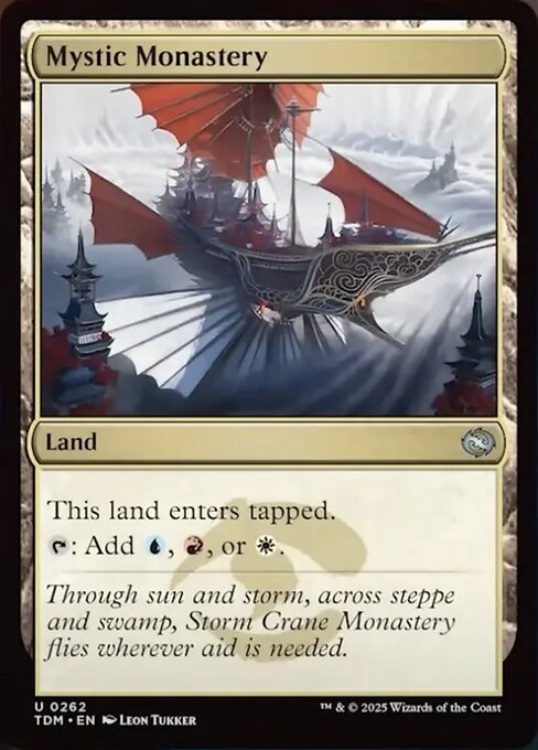 Mystic Monastery - Tarkir: Dragonstorm Uncommon Card