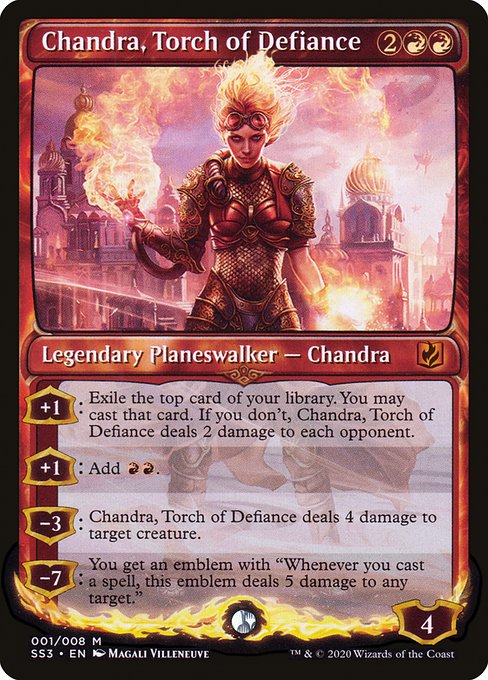 Chandra, Torch of Defiance - Signature Spellbook: Chandra Mythic Card
