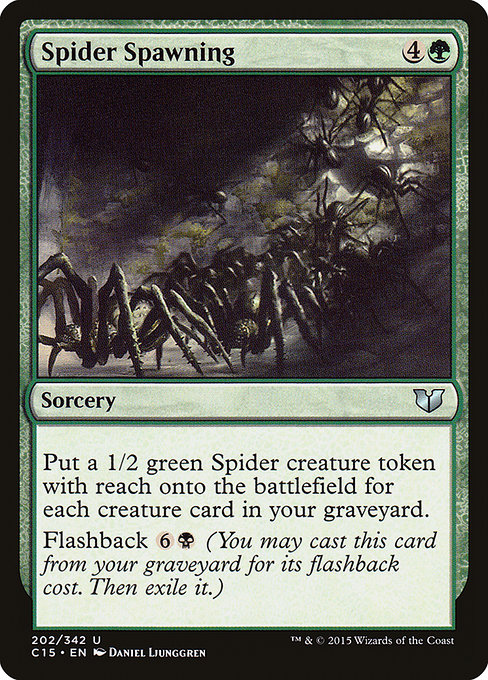Spider Spawning - Commander 2015 Uncommon Card