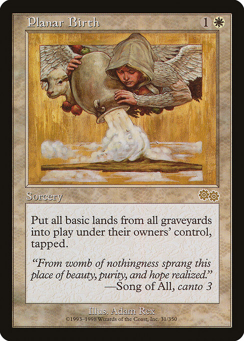 Planar Birth - Urza's Saga Rare Card