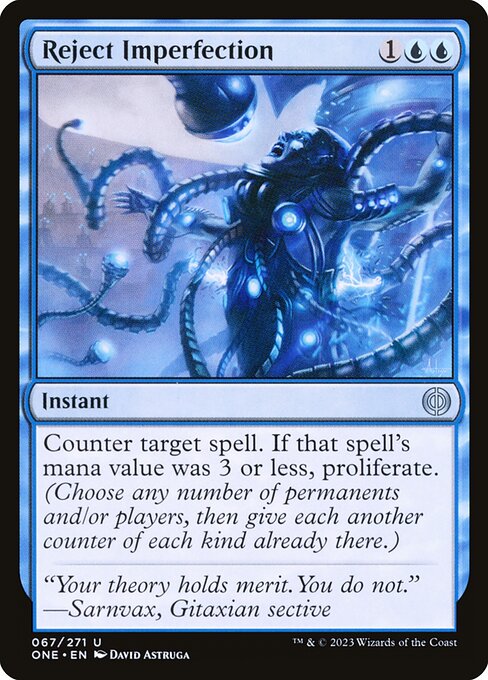 Reject Imperfection - Phyrexia: All Will Be One Uncommon Card