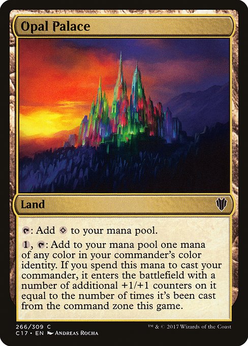 Opal Palace - Commander 2017 Common Card