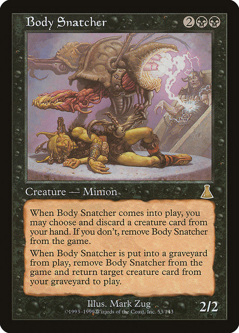 Body Snatcher - Urza's Destiny Rare Card