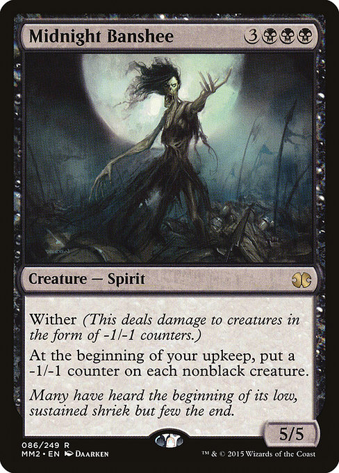 Midnight Banshee - Modern Masters 2015 Rare Card