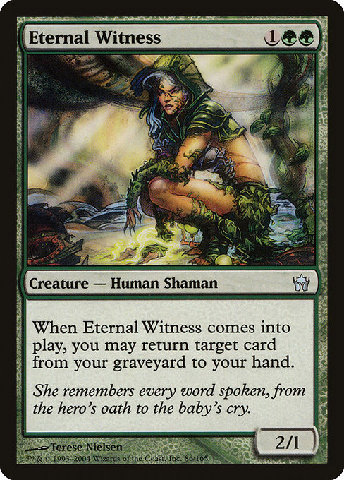 Eternal Witness - Fifth Dawn Uncommon Card
