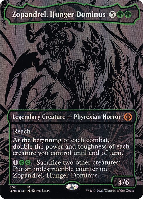 Zopandrel, Hunger Dominus - Phyrexia: All Will Be One Mythic Card