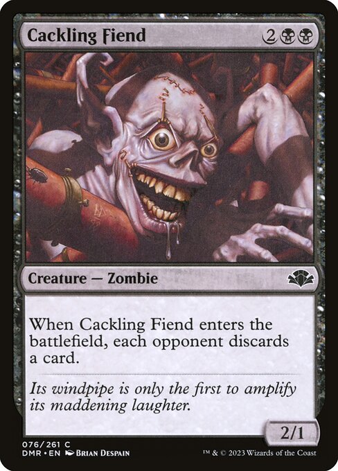 Cackling Fiend - Dominaria Remastered Common Card