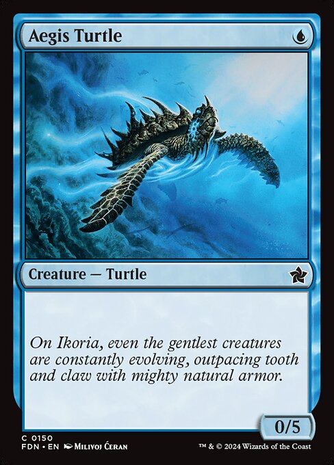 Aegis Turtle - Foundations Common Card