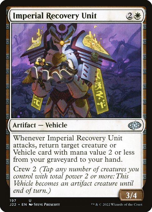 Imperial Recovery Unit - Jumpstart 2022 Uncommon Card