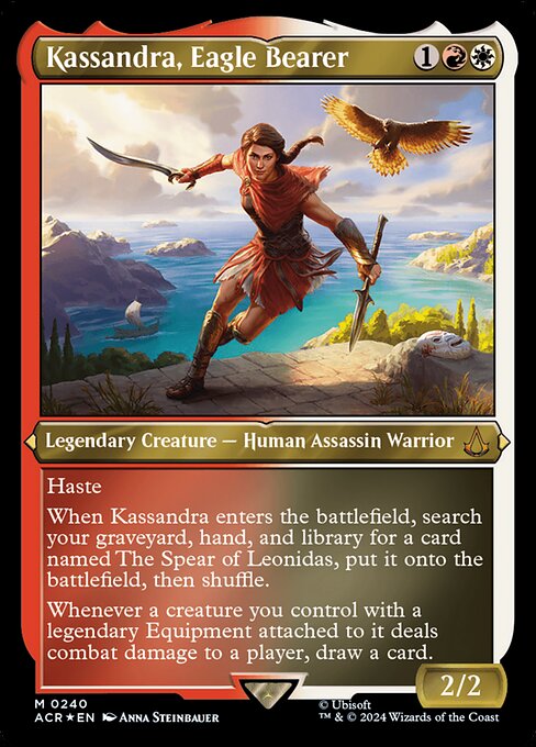 Kassandra, Eagle Bearer - Assassin's Creed Mythic Card