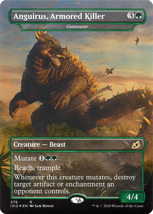 Gemrazer - Ikoria: Lair of Behemoths Rare Card