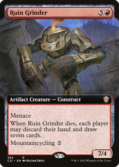 Ruin Grinder - Commander 2021 Rare Card