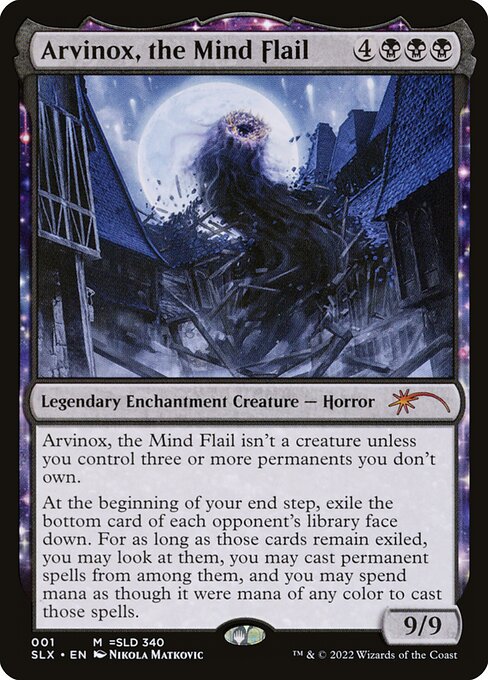 Arvinox, the Mind Flail - Universes Within Mythic Card