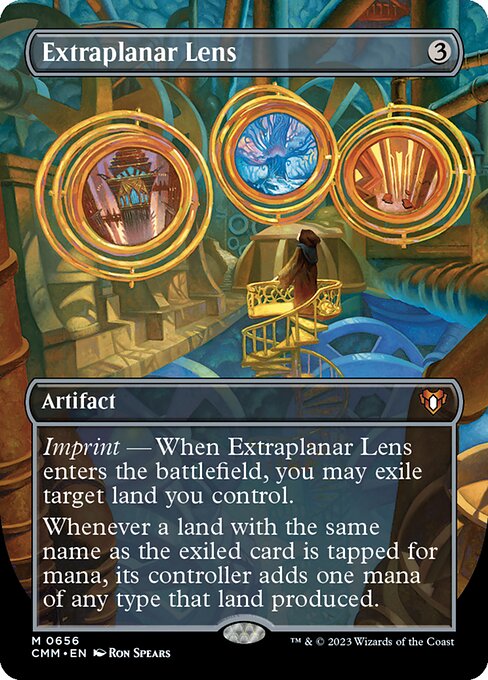 Extraplanar Lens - Commander Masters Mythic Card