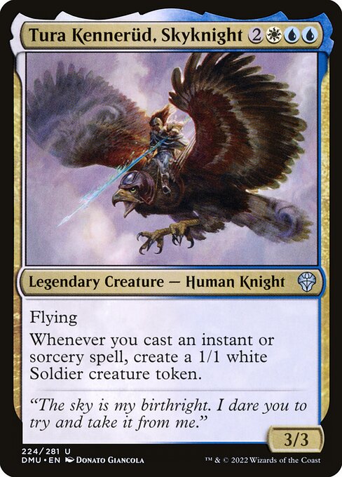 Tura Kennerüd, Skyknight - Dominaria United Uncommon Card