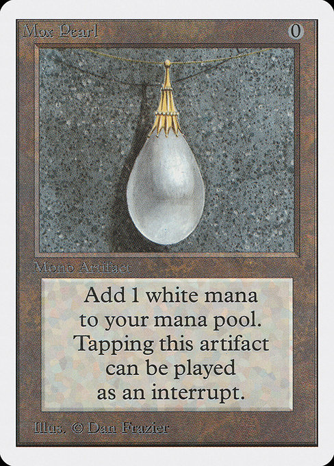 Mox Pearl - Unlimited Edition Rare Card