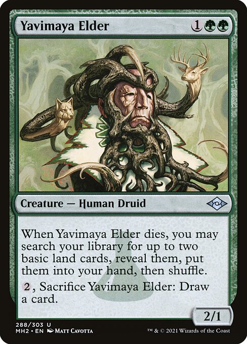 Yavimaya Elder - Modern Horizons 2 Uncommon Card