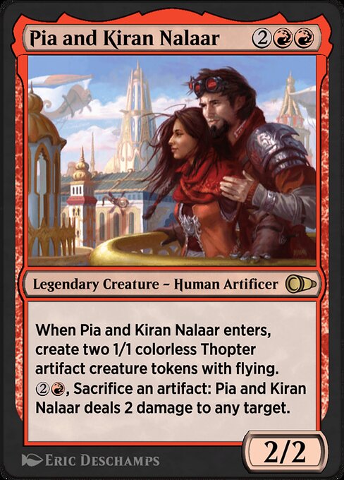Pia and Kiran Nalaar - Pioneer Masters Rare Card