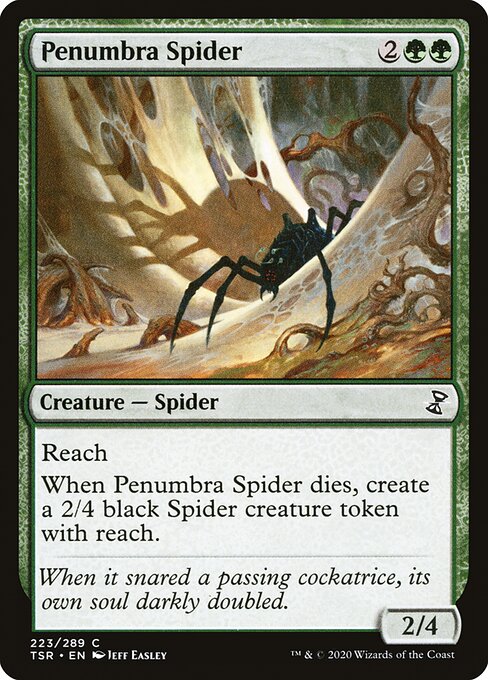 Penumbra Spider - Time Spiral Remastered Common Card