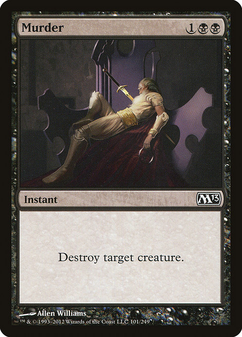 Murder - Magic 2013 Common Card