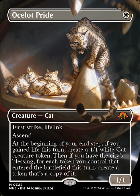 Ocelot Pride - Modern Horizons 3 Mythic Card
