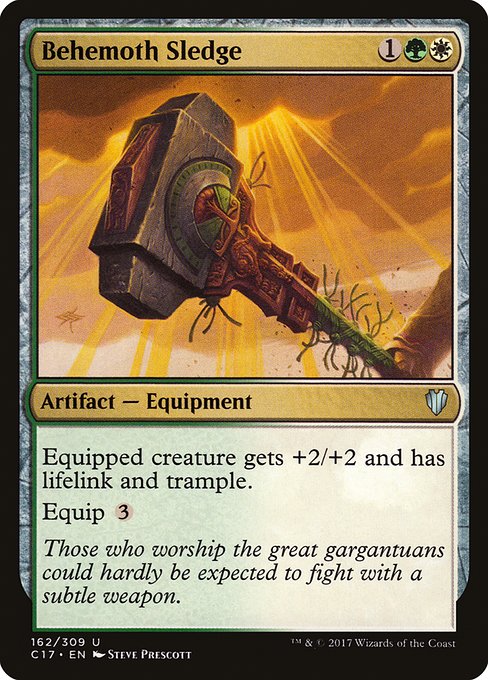 Behemoth Sledge - Commander 2017 Uncommon Card
