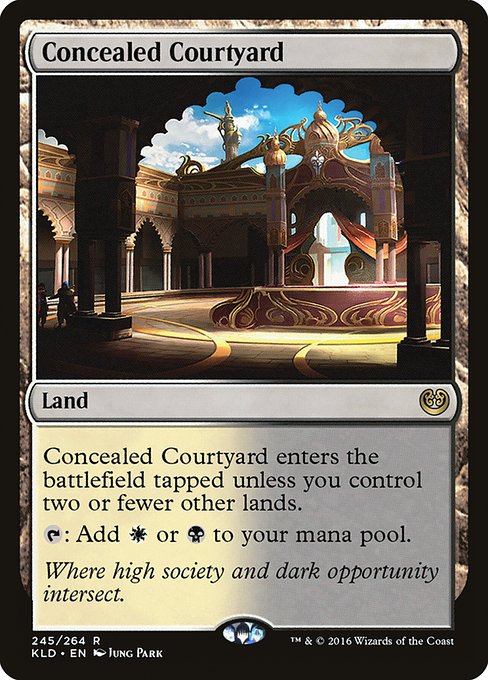Concealed Courtyard - Kaladesh Rare Card