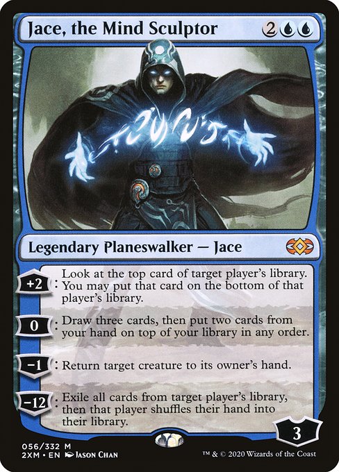 Jace, the Mind Sculptor - Double Masters Mythic Card