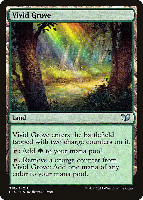 Vivid Grove - Commander 2015 Uncommon Card