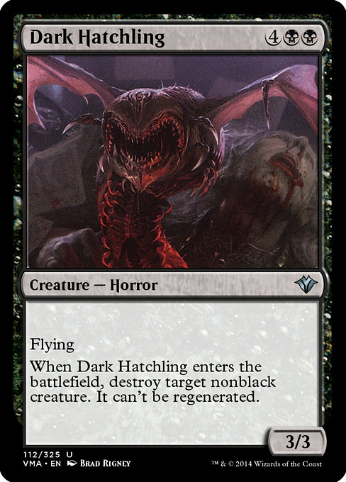 Dark Hatchling - Vintage Masters Uncommon Card
