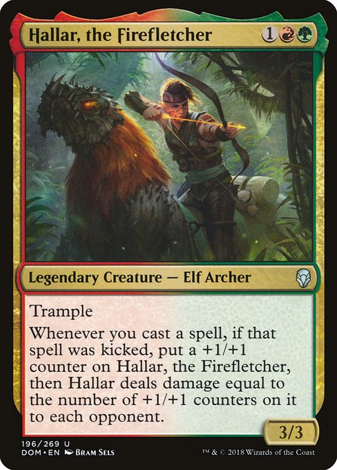 Hallar, the Firefletcher - Dominaria Uncommon Card