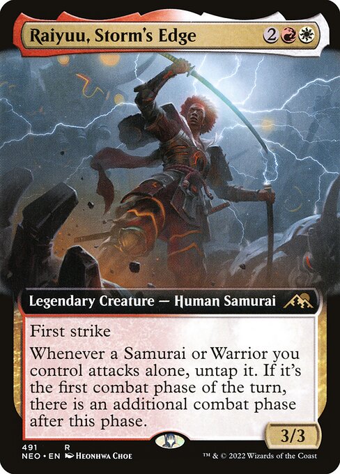 Raiyuu, Storm's Edge - Kamigawa: Neon Dynasty Rare Card