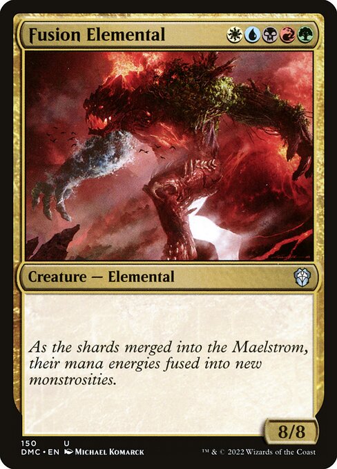 Fusion Elemental - Dominaria United Commander Uncommon Card