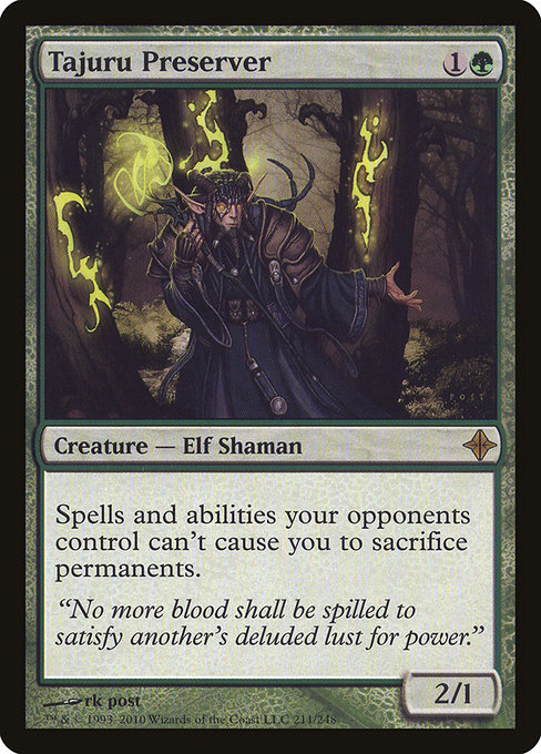 Tajuru Preserver - Rise of the Eldrazi Rare Card