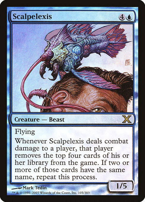Scalpelexis - Tenth Edition Rare Card