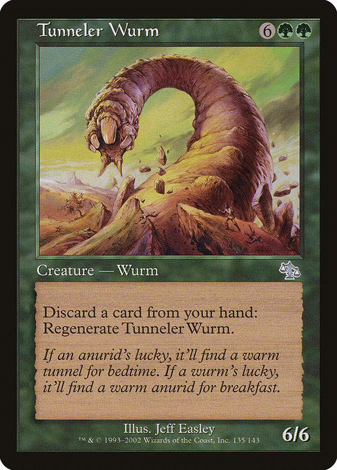 Tunneler Wurm - Judgment Uncommon Card