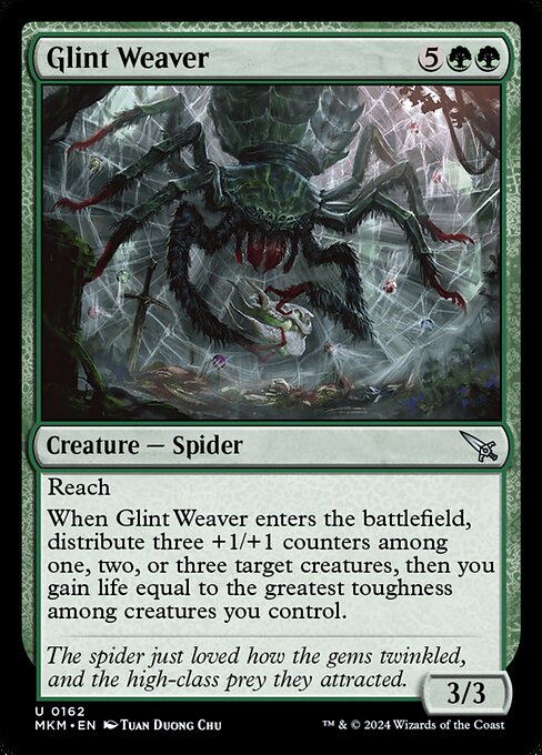 Glint Weaver - Murders at Karlov Manor Uncommon Card