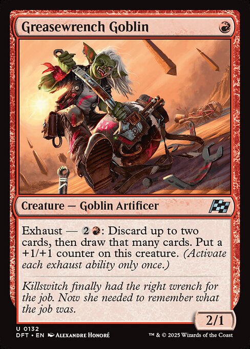Greasewrench Goblin - Aetherdrift Uncommon Card