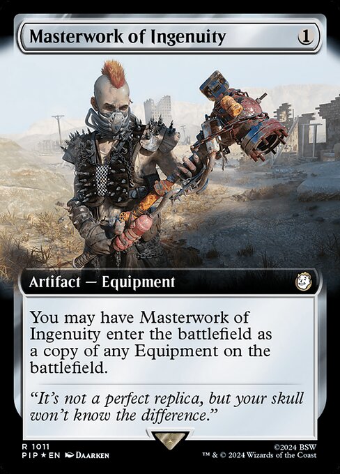 Masterwork of Ingenuity - Fallout Rare Card