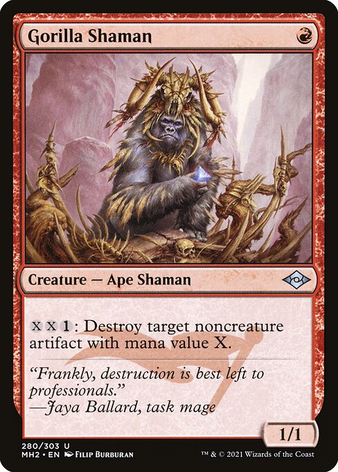 Gorilla Shaman - Modern Horizons 2 Uncommon Card