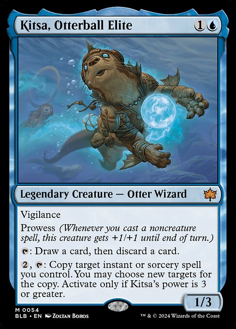 Kitsa, Otterball Elite - Bloomburrow Mythic Card
