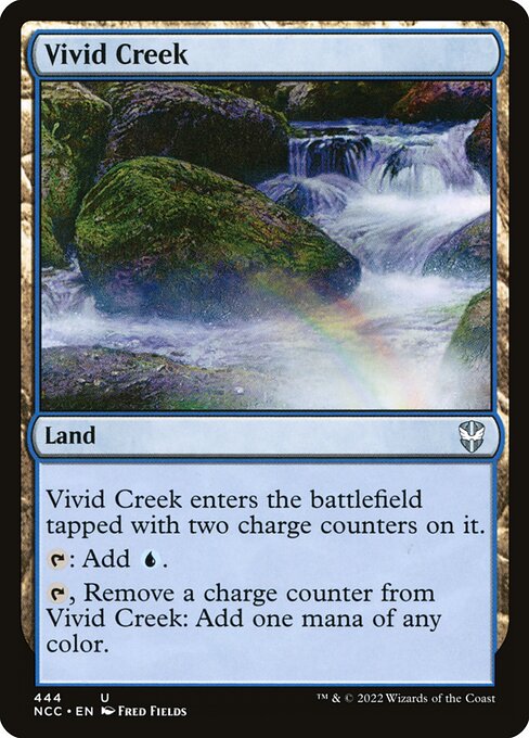 Vivid Creek - New Capenna Commander Uncommon Card