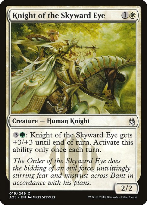 Knight of the Skyward Eye - Masters 25 Common Card
