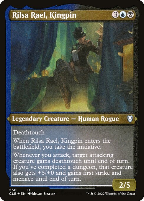 Rilsa Rael, Kingpin - Commander Legends: Battle for Baldur's Gate Uncommon Card