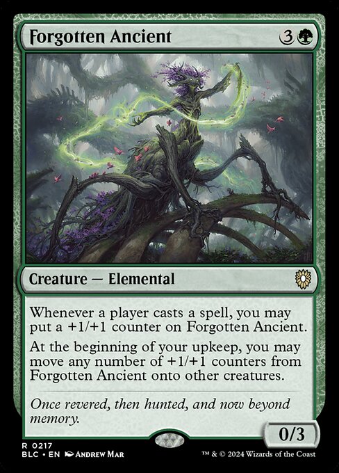 Forgotten Ancient - Bloomburrow Commander Rare Card