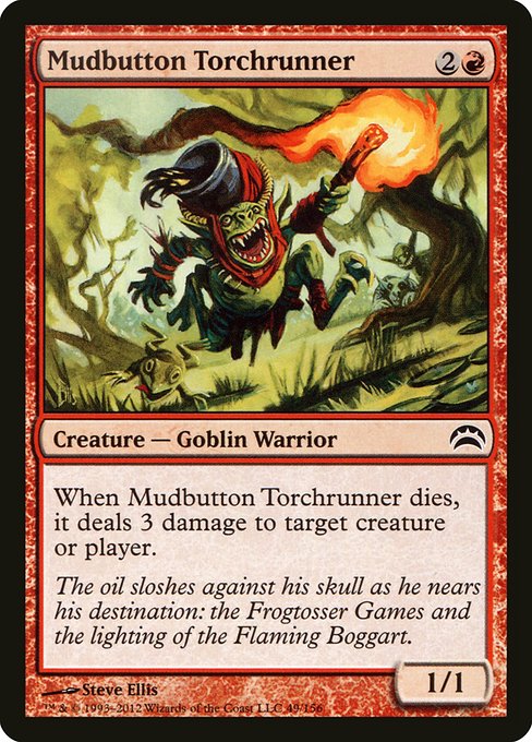 Mudbutton Torchrunner - Planechase 2012 Common Card