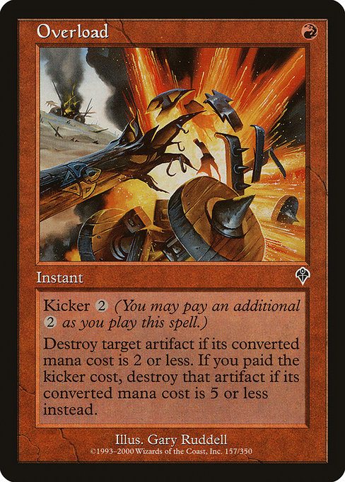 Overload - Invasion Common Card