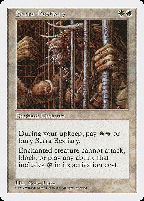Serra Bestiary - Fifth Edition Uncommon Card